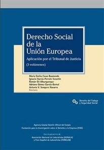Books Frontpage Derecho social de la Unión Europea