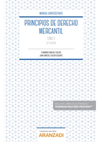 Books Frontpage Principios de Derecho Mercantil (Tomo II) (Papel + e-book)