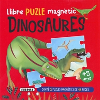 Books Frontpage Llibre puzle magnètic Dinosaures