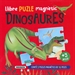 Front pageLlibre puzle magnètic Dinosaures