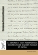 Front pageLa diplomacia de la independencia: documentos de Benjamín Franklin en España