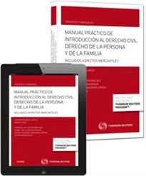 Books Frontpage Manual práctico de introducción al Derecho civil. Derecho de la persona y de la familia (Papel + e-book)