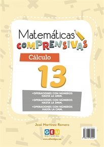 Books Frontpage Matemáticas comprensivas 13