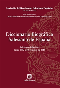 Books Frontpage Diccionario Biográfico Salesiano de España
