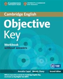 Books Frontpage Objective Key Workbook without Answers 2nd Edition