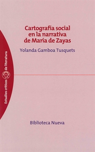 Books Frontpage Cartografía social en la narrativa de María Zayas