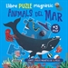 Front pageLlibre puzle magnètic Animals del mar