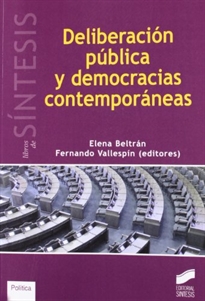 Books Frontpage Deliberación pública y democracias contemporáneas