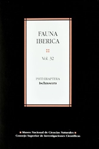 Books Frontpage Fauna ibérica. Vol. 32. Phthiraptera Ischnocera