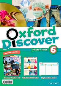 Books Frontpage Oxford Discover 6. Posters
