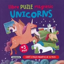 Books Frontpage Llibre puzle magnètic Unicorns