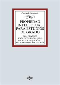 Books Frontpage Propiedad Intelectual para estudios de grado