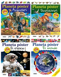 Books Frontpage Planeta póster (4 títulos)