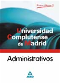 Books Frontpage Administrativos de la universidad complutense de madrid. Temario. Volumen ii.