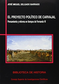 Books Frontpage El proyecto político de Carvajal