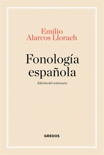 Books Frontpage Fonología española. Edición centenario