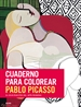 Front pageCuaderno para colorear Pablo Picasso