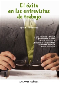 Books Frontpage El éxito en las entrevistas de trabajo