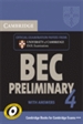Front pageCambridge BEC 4 Preliminary Self-study Pack (Student's Book with answers and Audio CD)