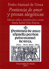 Books Frontpage Penitencia de amor y prosas alegóricas