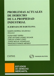 Books Frontpage Problemas Actuales de Derecho de la Propiedad Industrial - II Jornada de Barcelona de Derecho de la Propiedad Industrial
