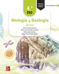 Books Frontpage Biología y Geología 4.º ESO - Diversia