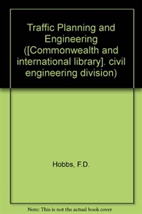 Books Frontpage Traffic planning and engineering