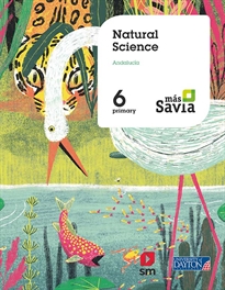 Books Frontpage Natural Science. 6 Primary. Más Savia. Andalucía