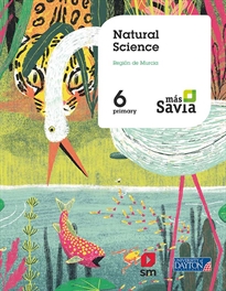 Books Frontpage Natural Science. 6 Primary. Más Savia. Murcia