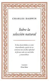 Books Frontpage Sobre la selección natural (Serie Great Ideas 1)