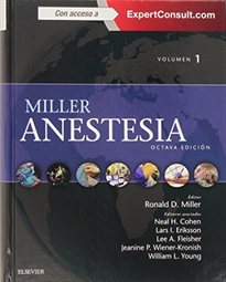 Books Frontpage Miller. Anestesia + ExpertConsult (8ª ed.)