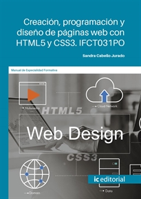 Books Frontpage Creación, programación y diseño de páginas web con HTML5 y CSS3. IFCT031PO