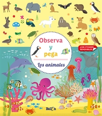 Books Frontpage Observa Y Pega - Los Animales