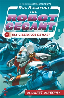 Books Frontpage C-RR.4 Roc Rocafort i el robot gegant vs. els cibermicos de Mart