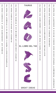 Books Frontpage El libro del Tao (Serie Great Ideas 17)