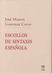 Books Frontpage Escollos de Sintaxis Española