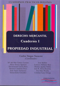 Books Frontpage Derecho Mercantil. Propiedad Industrial. Cuaderno Prácticos Bolonia I.