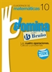 Front pageCuadernos Domina Matemáticas 10 Las cuatro operaciones. Cálculo y problemas