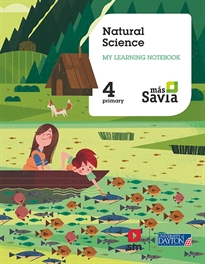 Books Frontpage Natural Science. 4 Primary. My learning Worbook. Más Savia.