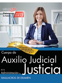 Books Frontpage Cuerpo Auxilio Judicial Administración de Justicia. Simulacros de Examen