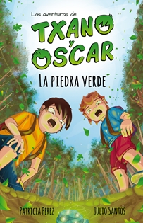 Books Frontpage Txano y Óscar 1 - La piedra verde