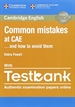Front pageCommon Mistakes at CAE... and How to Avoid Them Paperback with Testbank