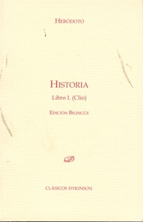Books Frontpage Historia. Libro I. Clío.