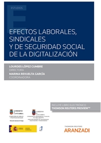 Books Frontpage Efectos laborales, sindicales y de seguridad social de la digitalización (Papel + e-book)