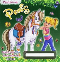 Books Frontpage Libro pizarra- Ponis y princesas