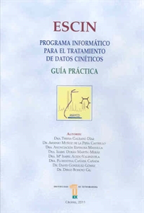 Books Frontpage ESCIN. Programa informático para el tratamiento de datos cinéticos