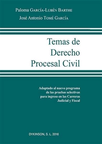 Books Frontpage Temas de Derecho Procesal Civil
