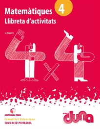 Books Frontpage Matemàtiques 4. Projecte Duna - llibreta - Comunitat Valenciana