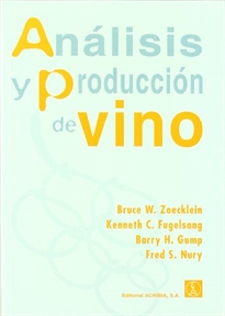 Books Frontpage Análisis y producción de vino