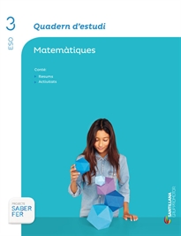 Books Frontpage Quadern D'Estudi Matematiques 3 Eso Saber Fer